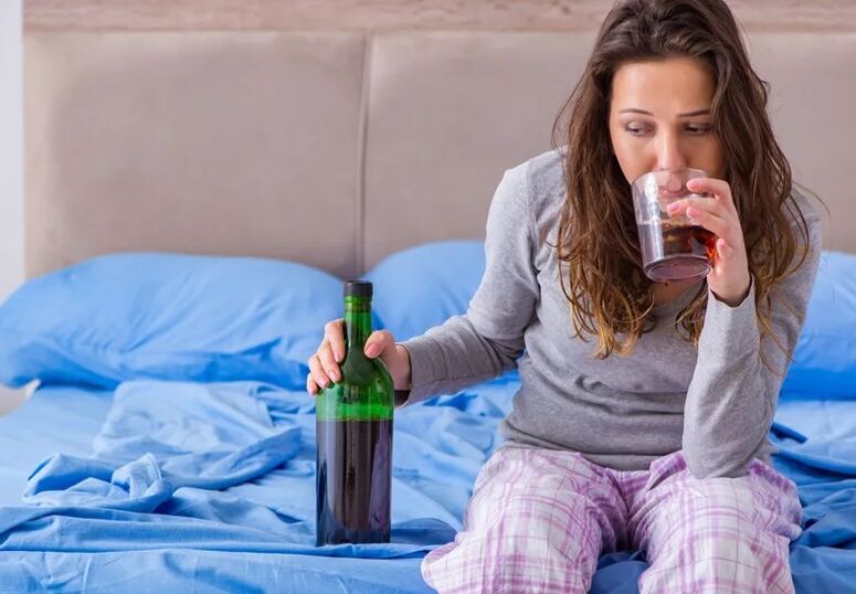 A segunda etapa do alcoholismo